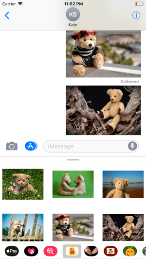 Teddy Bear Sticker Pack(圖6)-速報App