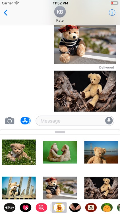 Teddy Bear Sticker Pack screenshot-5