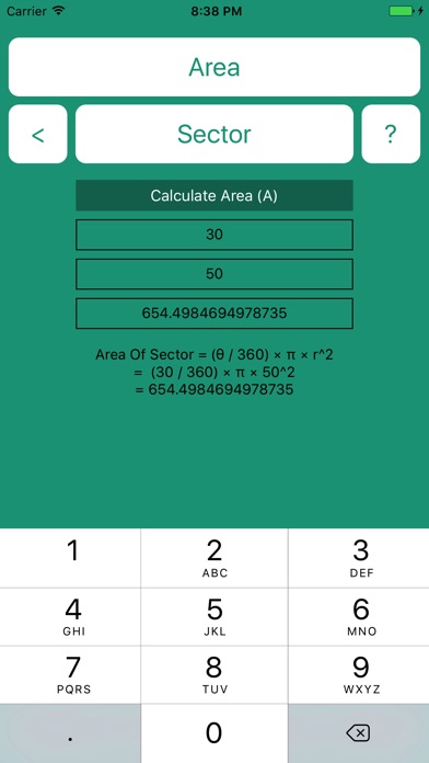 Geometry Calculator screenshot 4