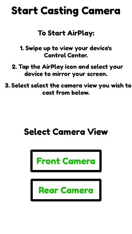 AirCam - Camera meets TV