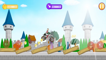 Moto X3m Climb Obstacles screenshot 3