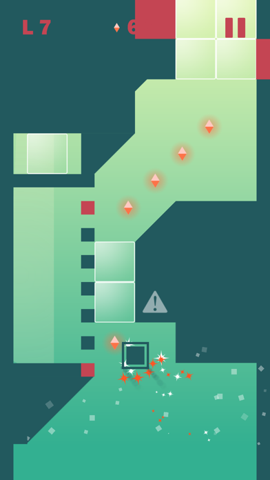 Avoid Red - a dexterous square screenshot 4