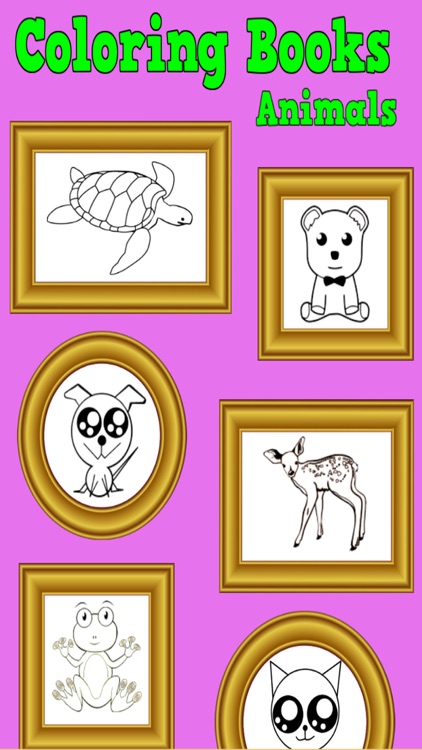 Coloring Books Animals screenshot-4