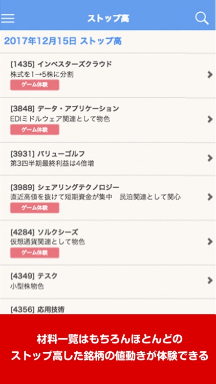 ストップ高材料まとめ