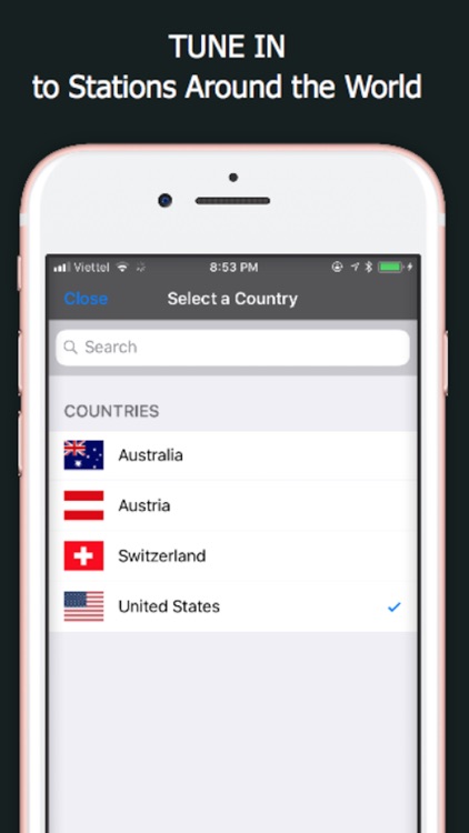 Vaikeo FM: USA & World Radios screenshot-3