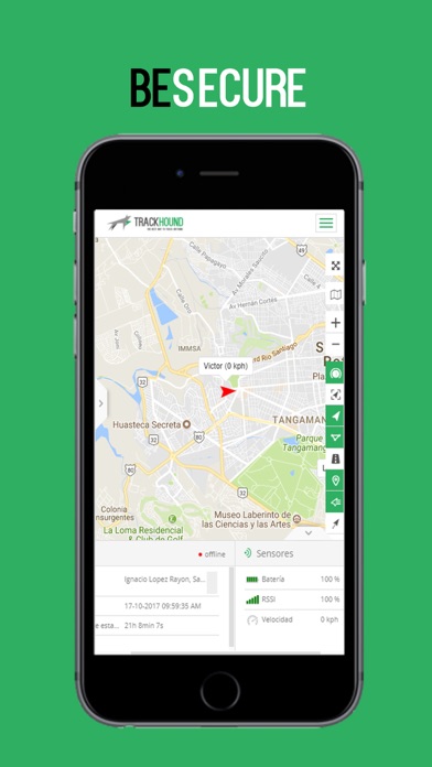 TrackMe TrackHound GPS screenshot 2