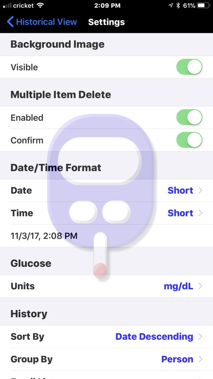 Gluco Logger screenshot-3