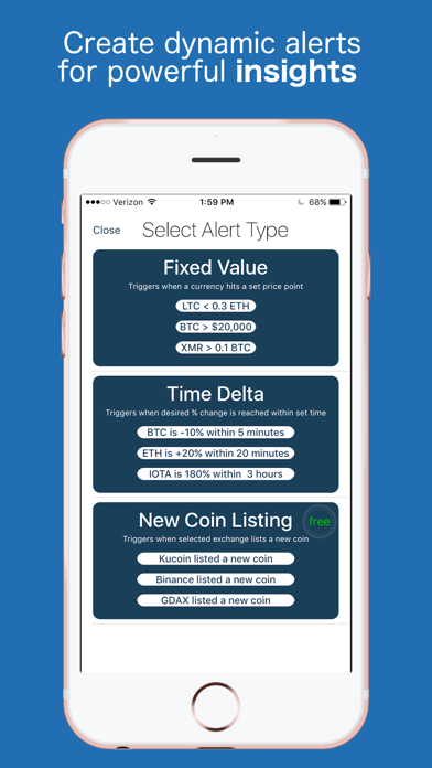 CryptoLand - Realtime Prices screenshot 2