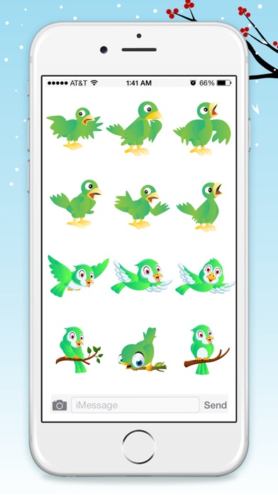 Birdish Stickers Animated screenshot 2