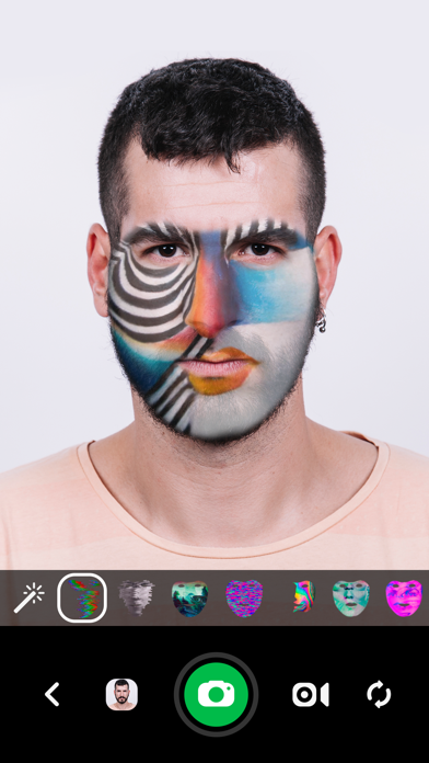 Glitch Photo - Real-Time Mask screenshot 2