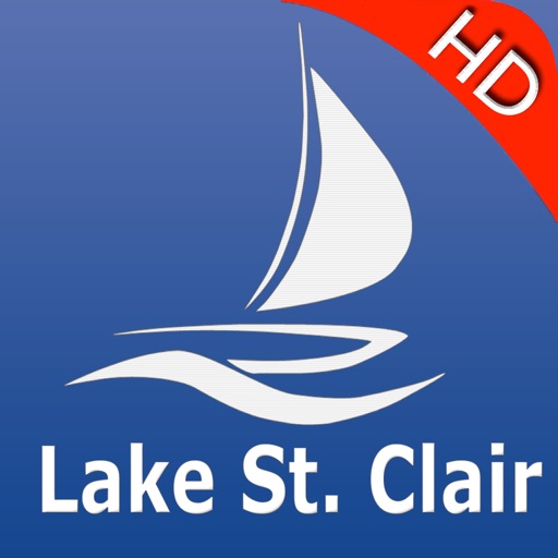 Lake St. Clair GPS Charts Pro icon