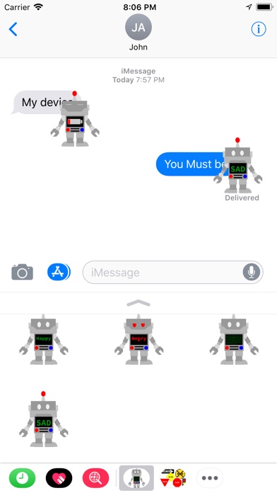 Robots Sticker Pack screenshot 2