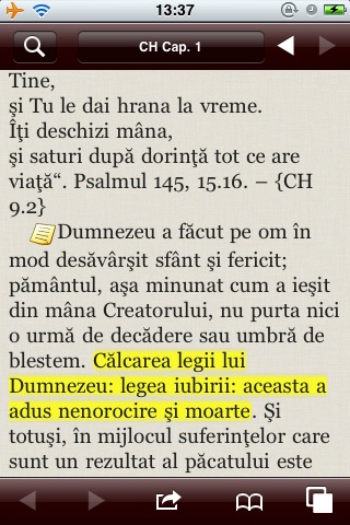 Scrierile lui Ellen G. White screenshot 2