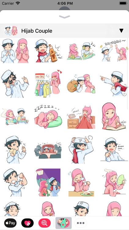 Muslim Stickers App screenshot-3