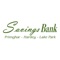 Savings Bank - Mobile Banking