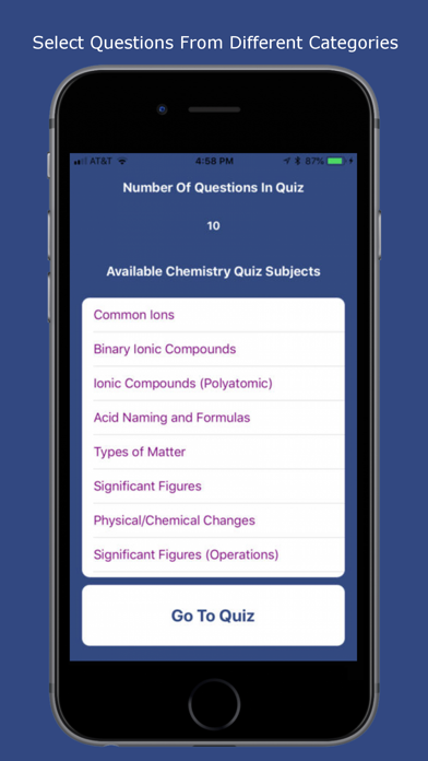 How to cancel & delete General Chemistry Quiz from iphone & ipad 1