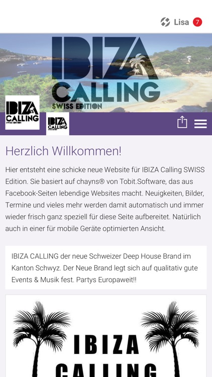 IBIZA Calling SWISS Edition