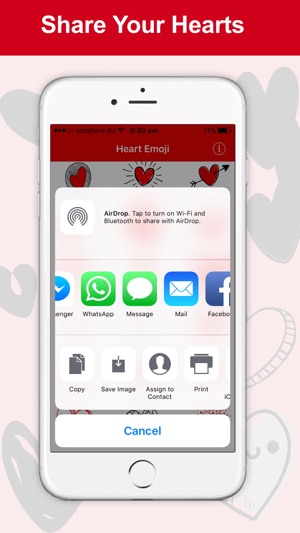 Heart Emoji - Cute Heart Stickers(圖4)-速報App