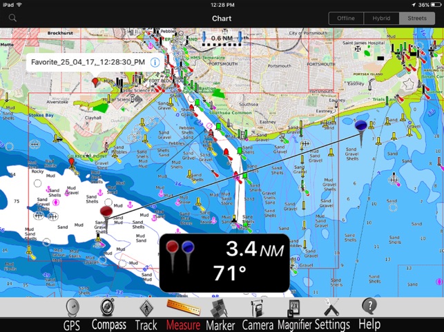 England GPS Nautical Chart Pro