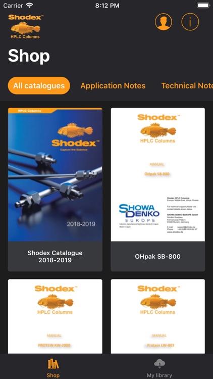 Shodex HPLC Columns