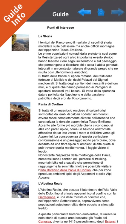 Appennino Tosco-Emiliano NP GPS Map Navigator screenshot-3