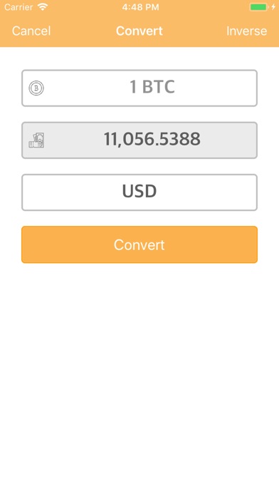Bitcoin price and Converter screenshot 3