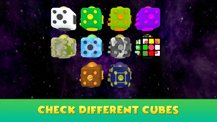 Hand Fidget Cube Simulator 3D