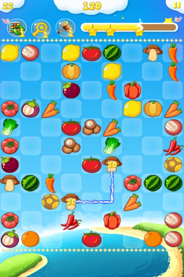 Eat Fruit Link Link screenshot 2