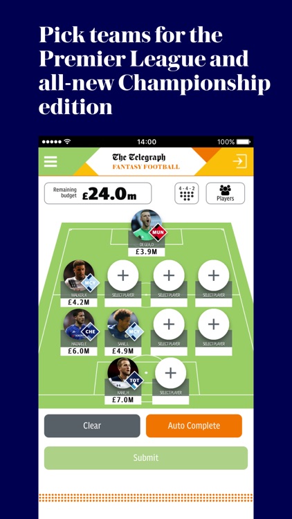 Telegraph Fantasy Football