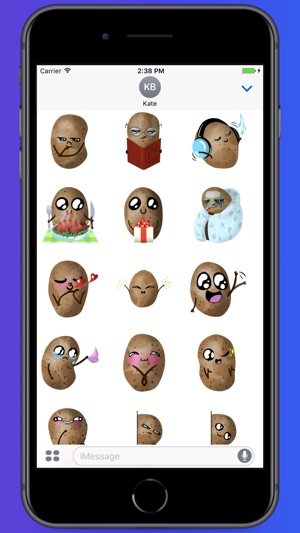 Funny Potato Stickers(圖2)-速報App