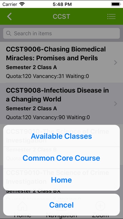 Courses@HKU screenshot-4