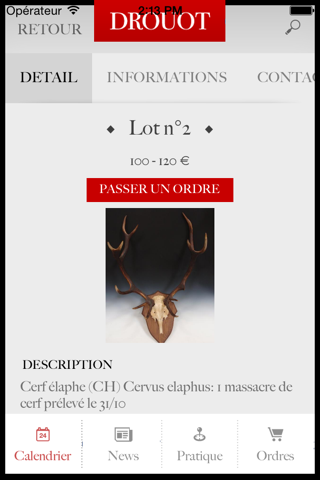 Drouot screenshot 4