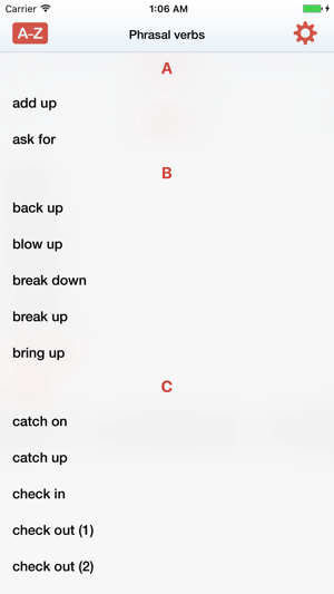 Most common Phrasal Verbs App(圖5)-速報App