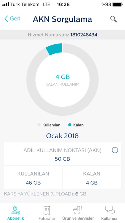 Türk Telekom Online İşlemler