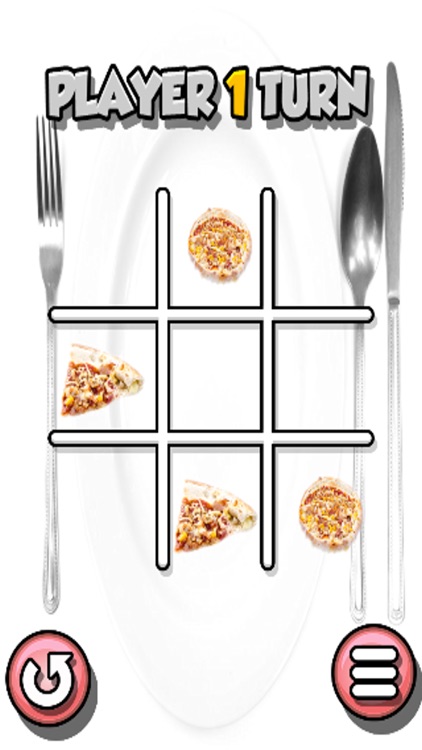 Pizza Tic-Tac-Toe (2-Player)