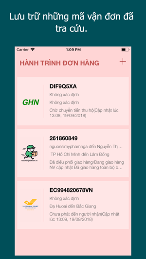 HTDH - Hành Trình Đơn Hàng