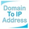 Easily convert any domain name to IP address from you device