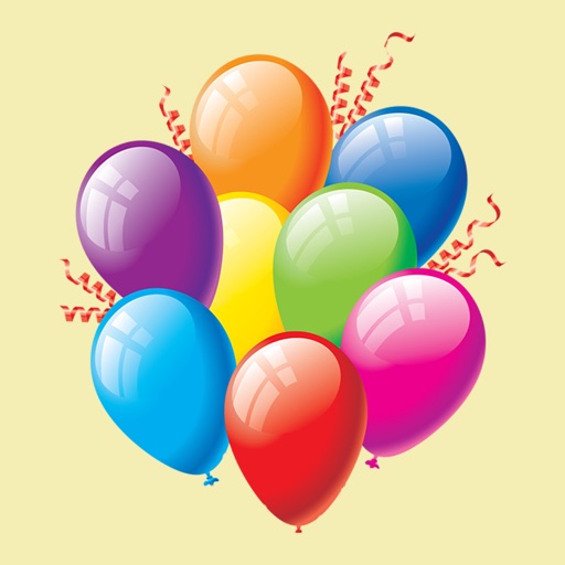 Balloons Stickers - For party iOS App