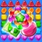 Candy Smashing, the sweetest candy match 3 game for all sweet candy lovers