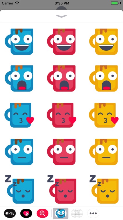 Happy Mug Stickers