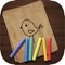 This Simple Drawing App For iPad allows for quick and easy drawing and doodling