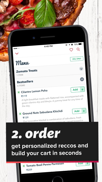 Order by Zomato