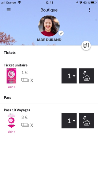 Envibus Ticket screenshot 2