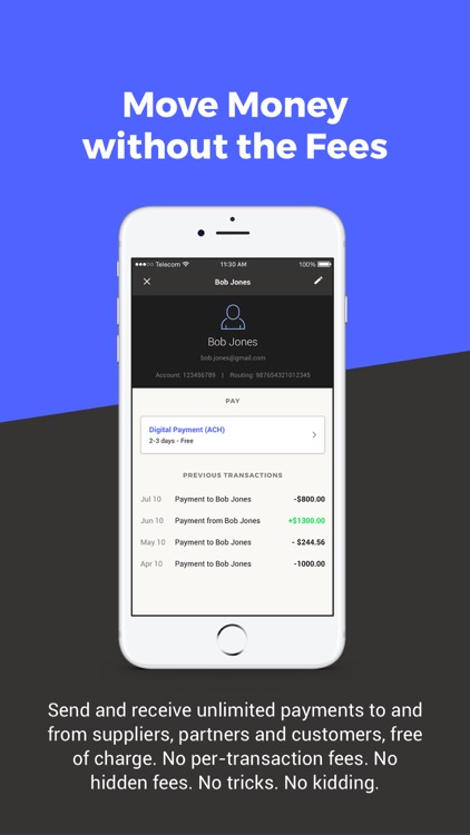 Azlo - No-Fee Business Banking screenshot-3