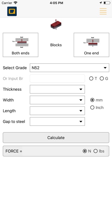 Quadrant Magnetics Calculator screenshot 2