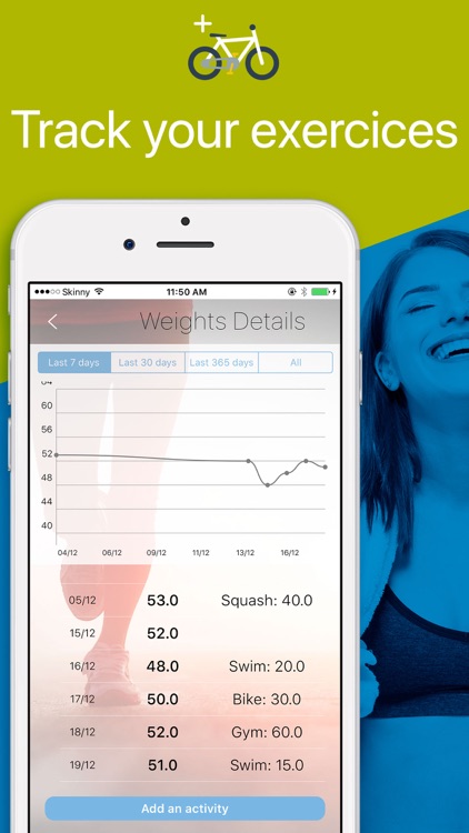 Weight Tracker, BMI monitor