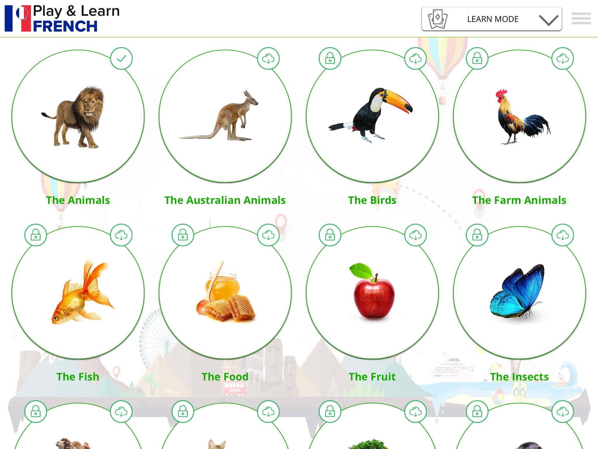 Play and Learn FRENCH - Language App screenshot 2