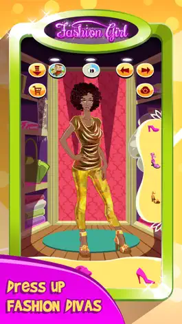 Game screenshot Fashion Girl : Makeover Salon apk