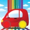 Color and Transport is a color matching game that encourage kids to understand colors and transports