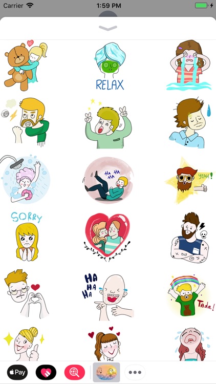 Couple Stickers For Imessage screenshot-4